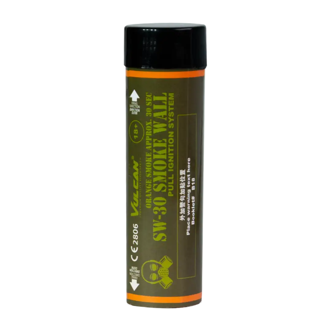 Orange Smoke Grenade